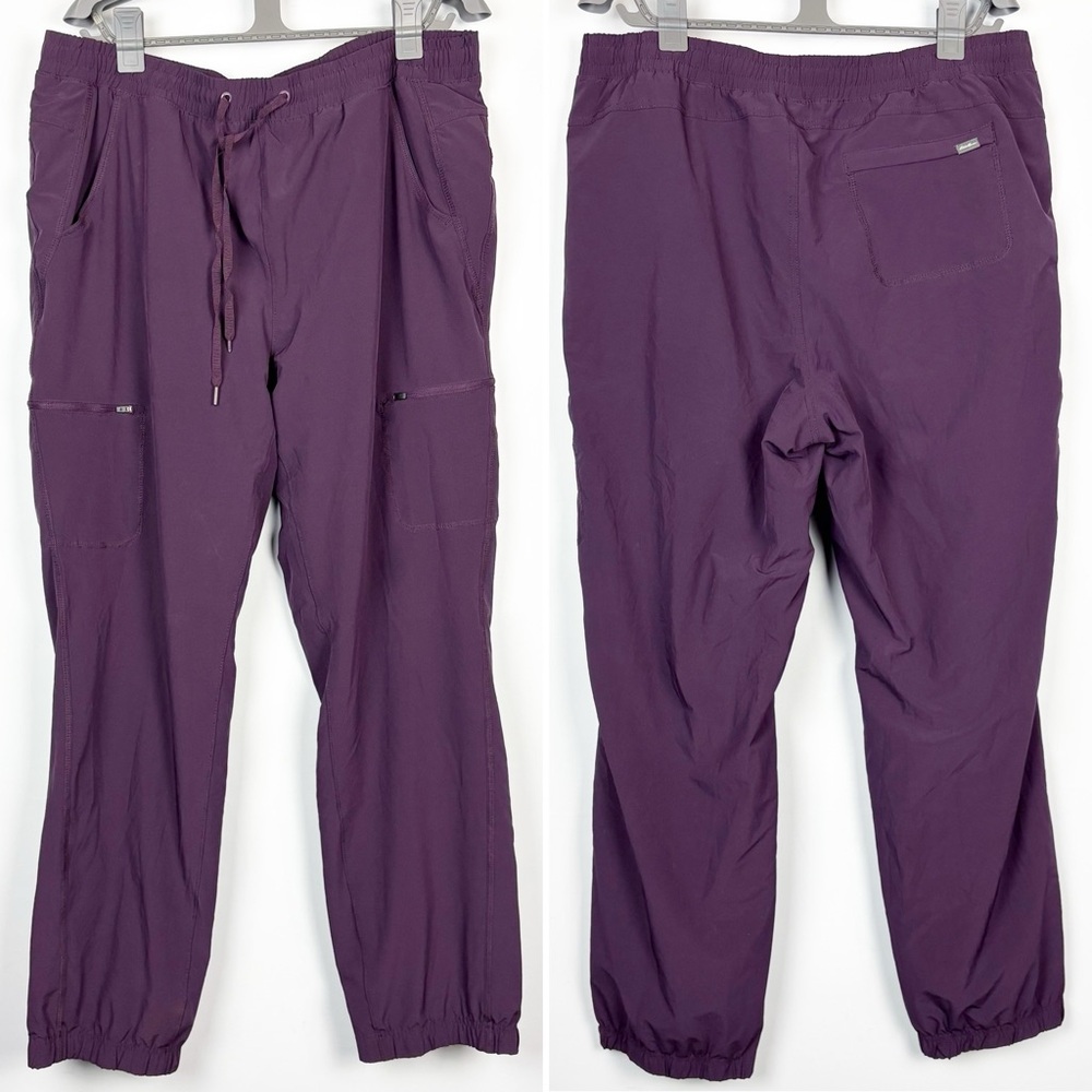 Eddie Bauer Polar Fleece Lined Pants Purple Size 16